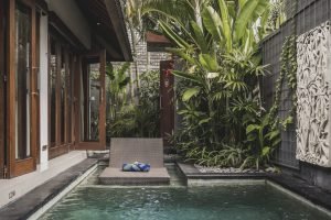 Grand One Bedroom Villa with Private Pool and Bathtub