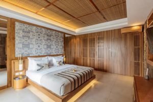 Presidential Two Bedroom Private Pool Villa with Ricefield View