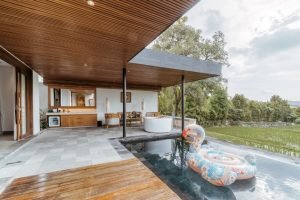 Presidential Two Bedroom Private Pool Villa with Ricefield View