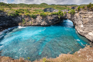 broken beach