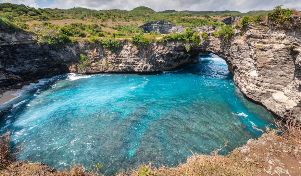 broken beach