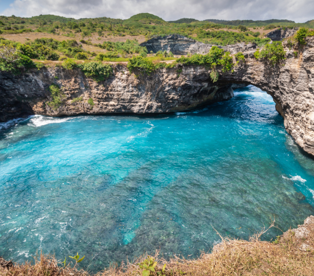 broken beach